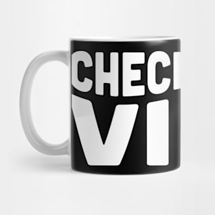 Vibe Check Tshirt Mug